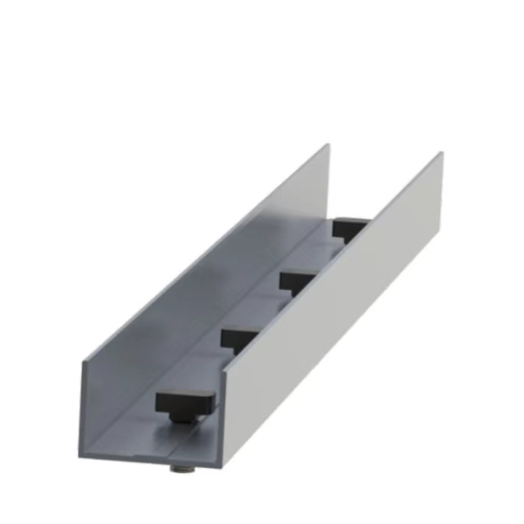 Profile connector 40mm x 40mm + 2 sets of T bolts L=480mm